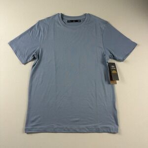 Leg3nd Discovery T Shirt Mens Small Blue Active Training Gym Short Sleeve